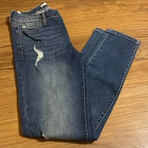 Kancan Distressed Blue Jeans